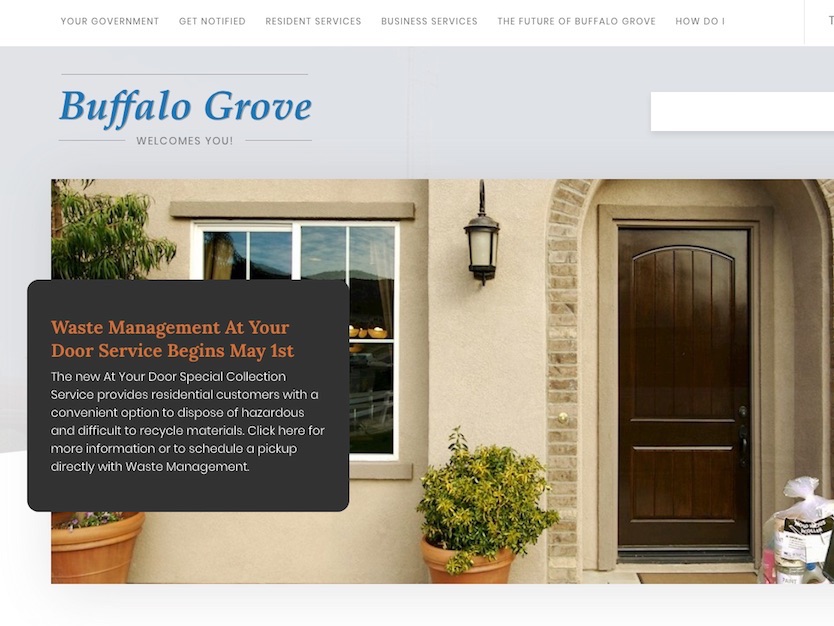 Village of Buffalo Grove, IL mockup
