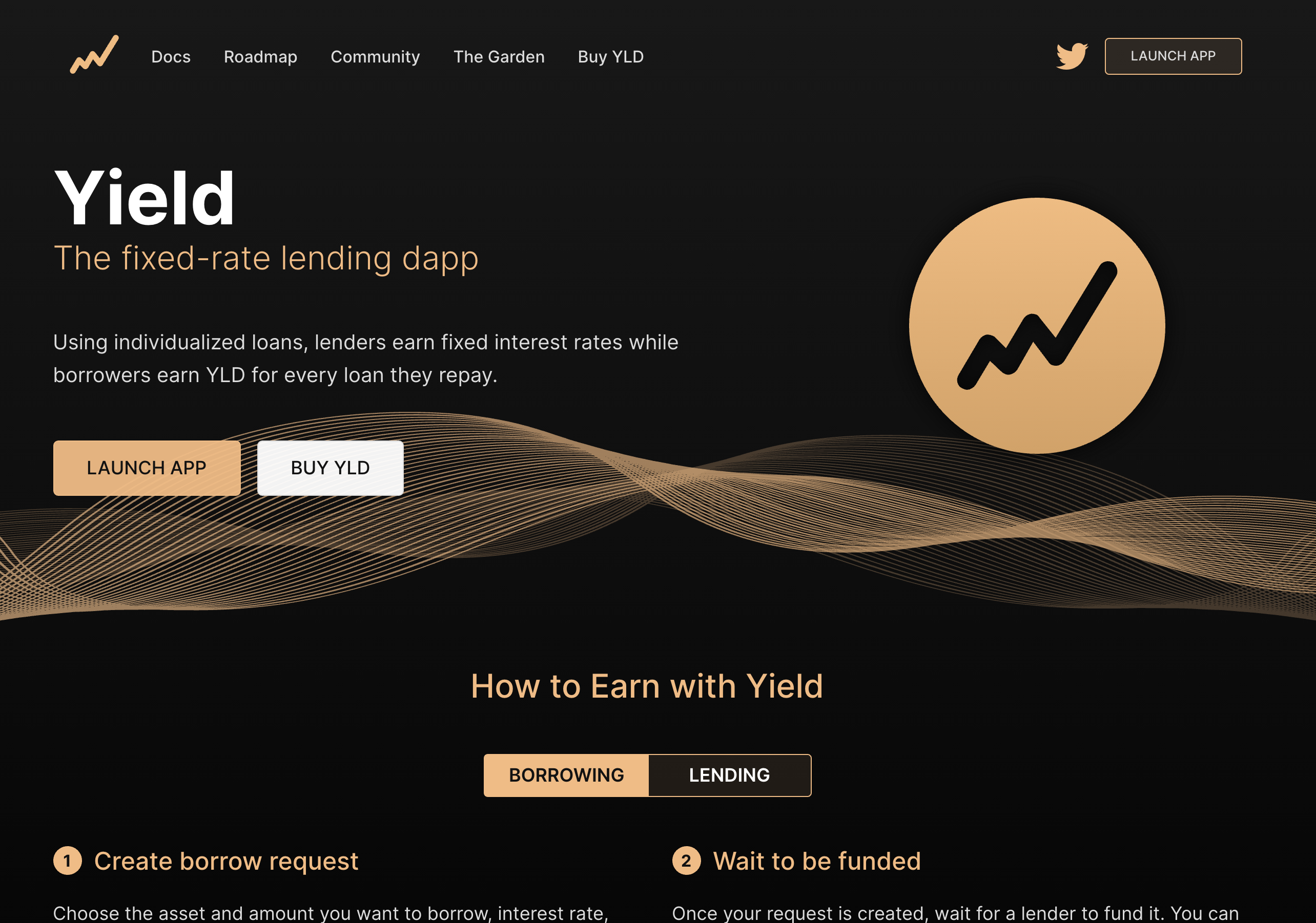 yield.credit mockup